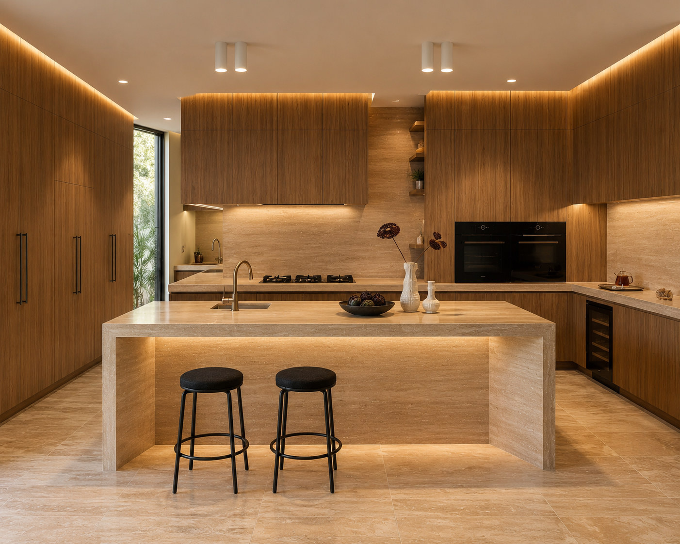 Walnut Stone kitchen