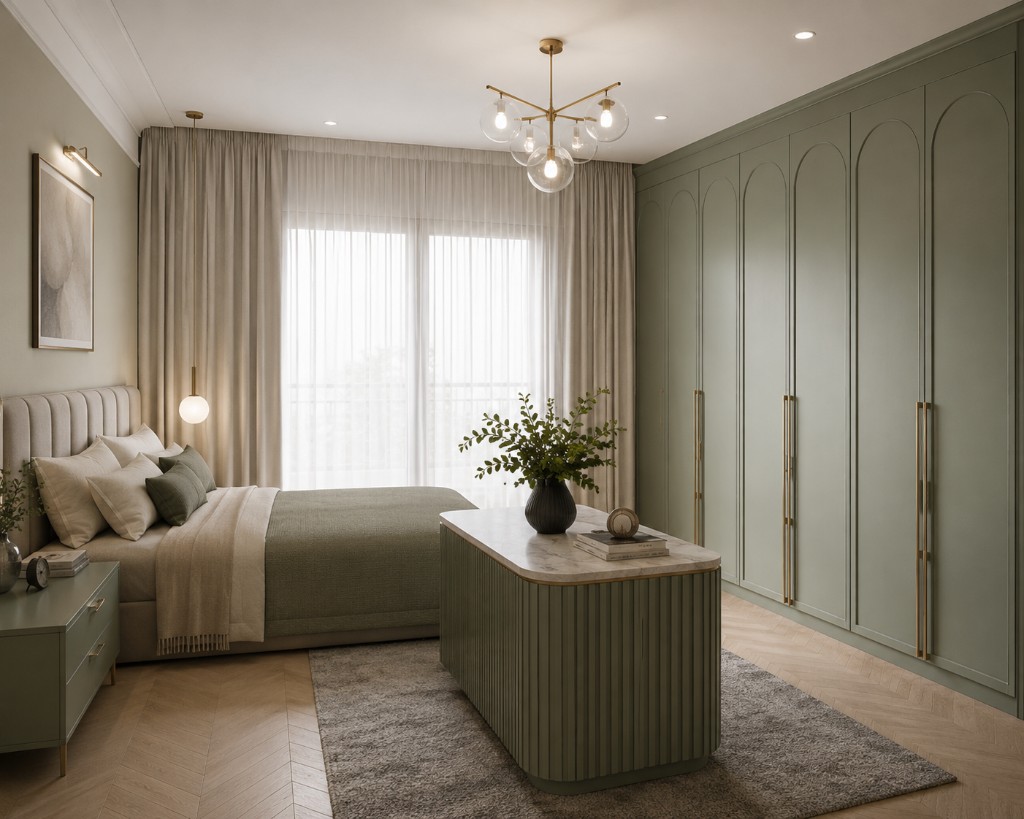 Sage Arched Suite
