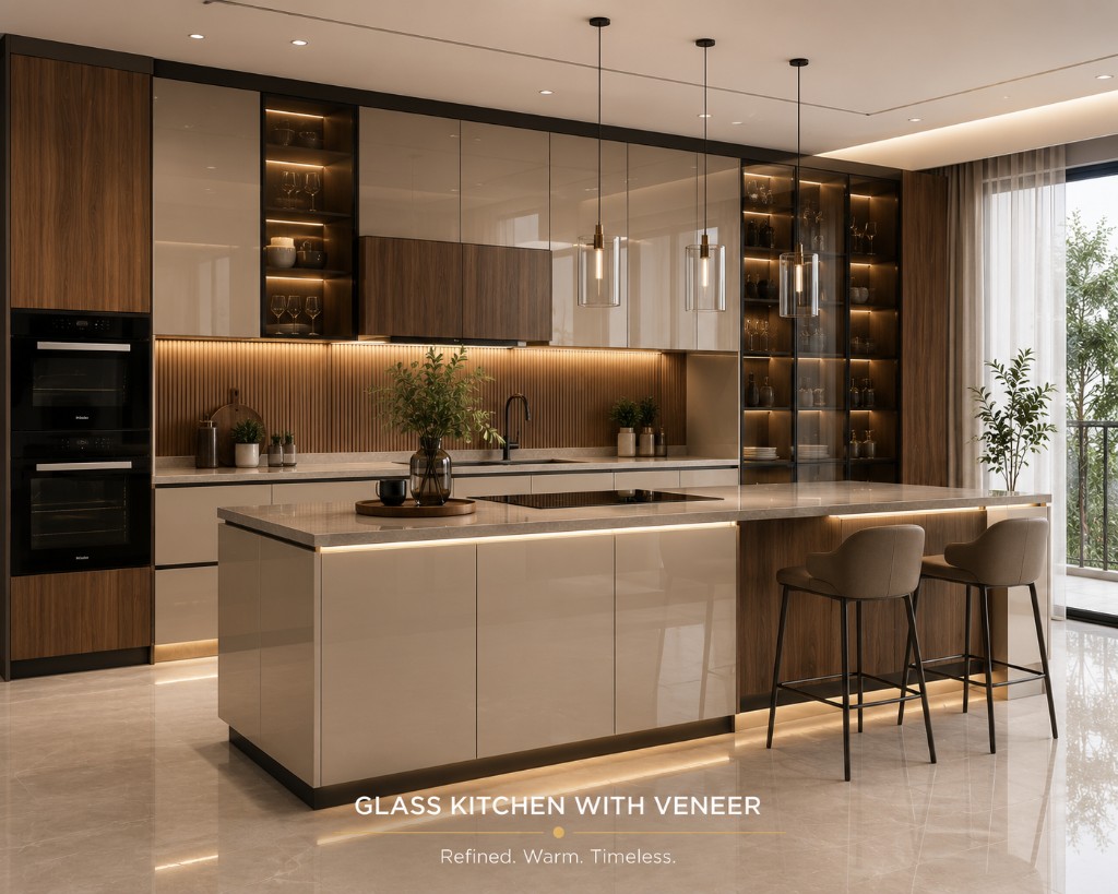 Acrylic kitchen by Cuore