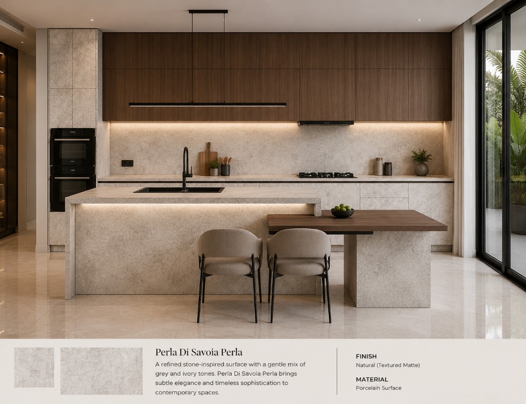 Perla Di Savoia Perla ceramic kitchen